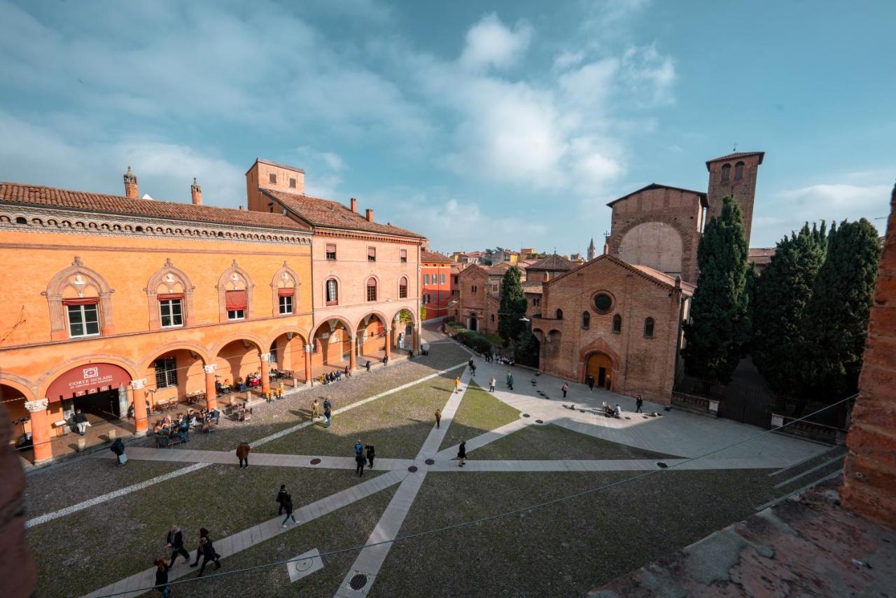 شقة Piazza Santo Stefano Con Vista بولونيا المظهر الخارجي الصورة